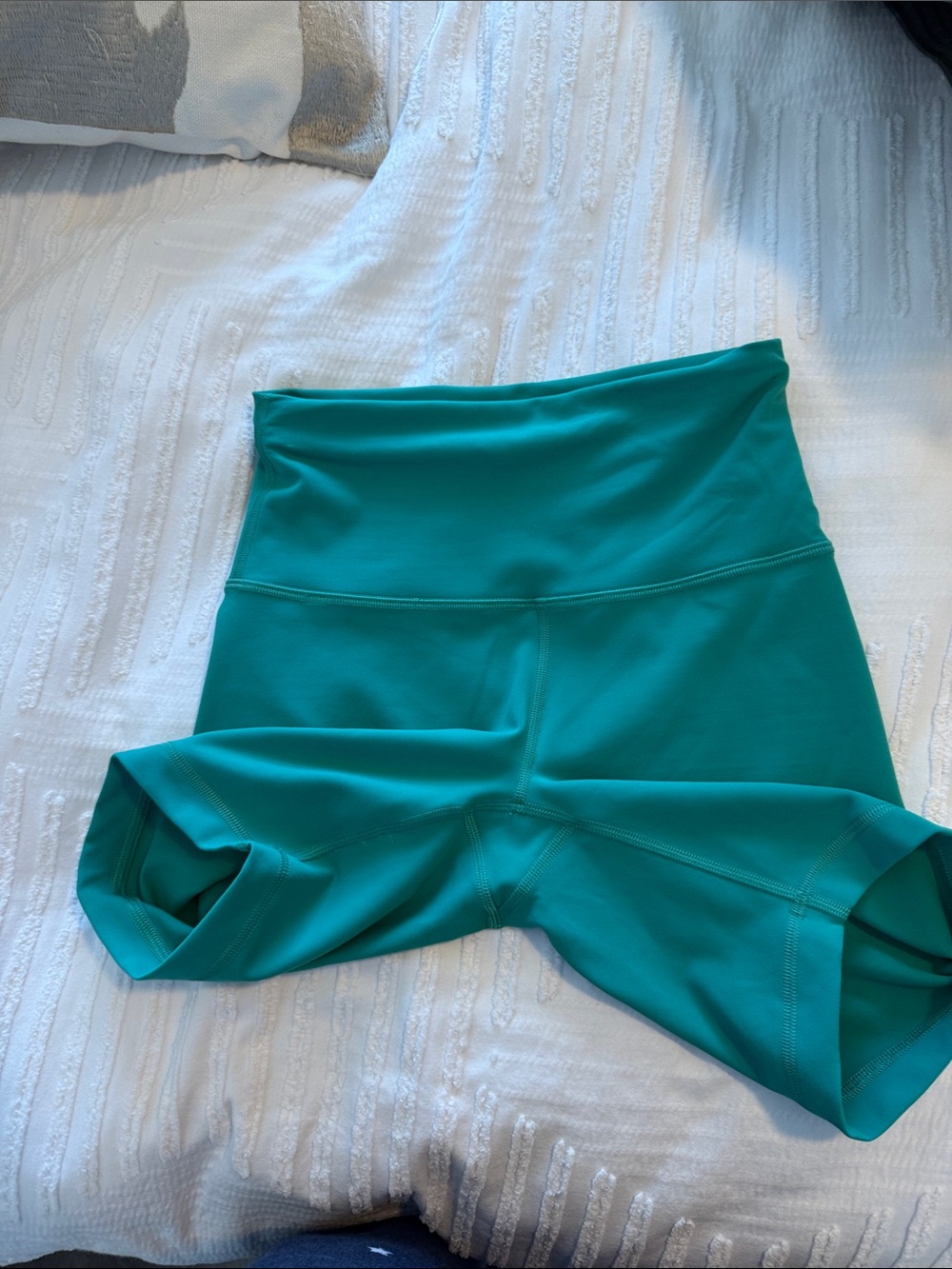Turquoise Lululemon Shorts - Picture 5 of 5